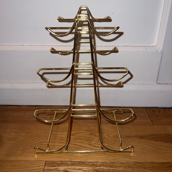 Blogilates 4 Tier Weight Rack - Gold - Picture 1 of 8